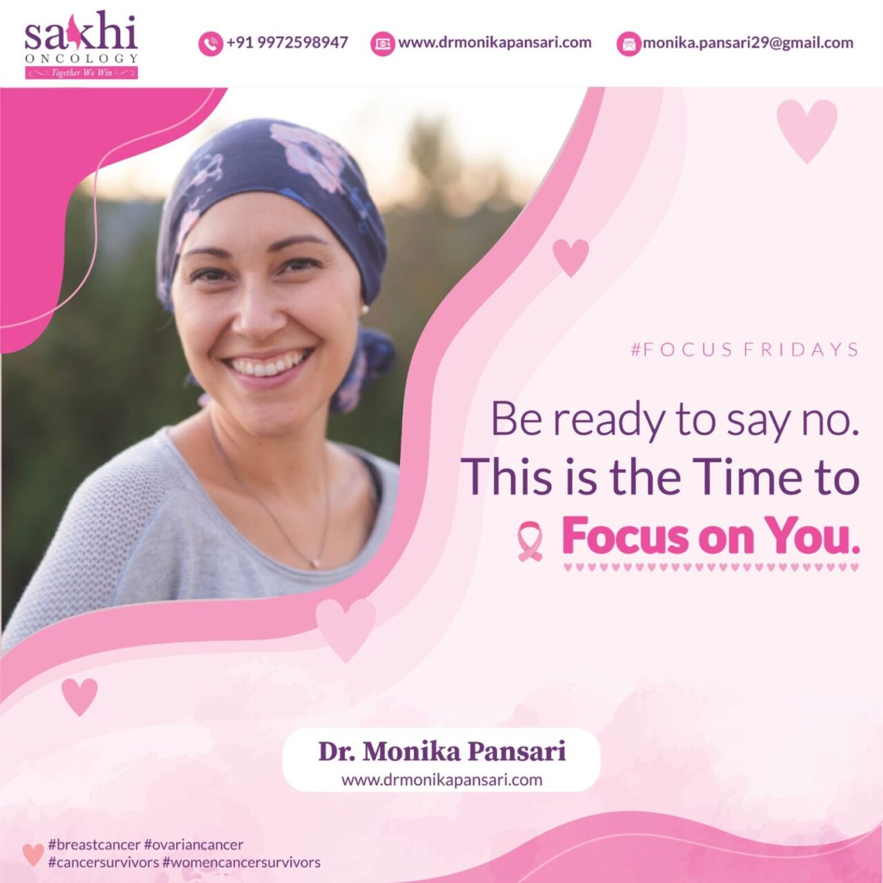 Monika Pansari: Remember, self-care isn’t selfish—it’s necessary!