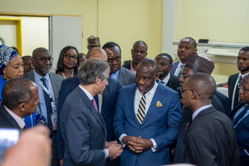 Tunji Alausa: Rafael Grossi reviewed National Hospital Abuja’s cancer radiology bunkers