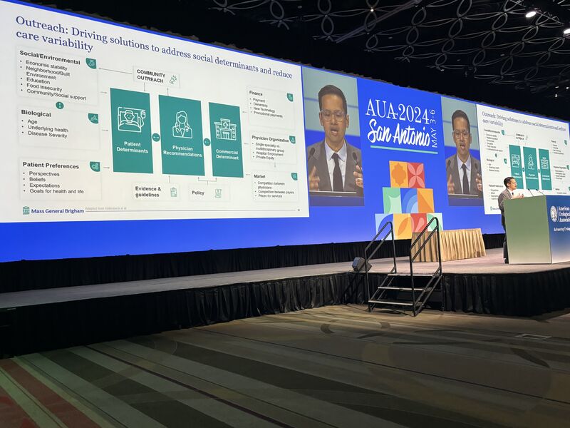 Quoc-Dien Trinh: I had the immense honor of delivering the Journal of Urology plenary lecture at the American Urological Association annual meeting