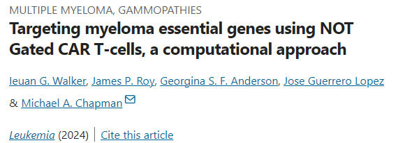 Myeloma Paper of the Day