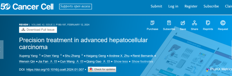 Arndt Vogel: Excellent summary on precision medicine in HCC