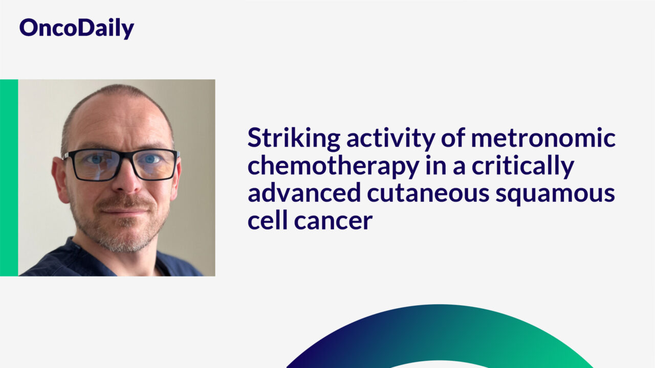 Piotr Wysocki: Striking activity of metronomic chemotherapy in a critically advanced cutaneous squamous cell cancer