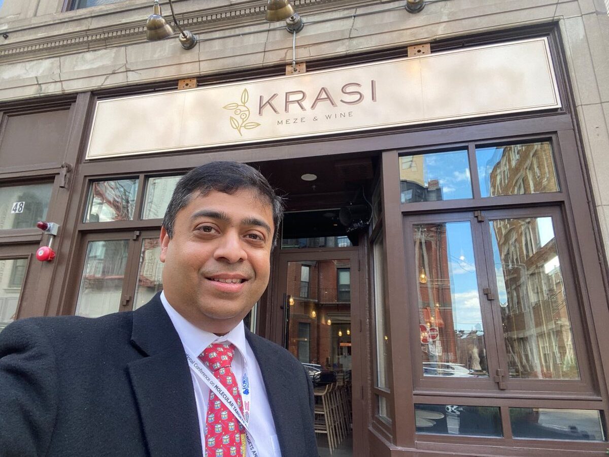 Vivek Subbiah: KRAS inhibition reminds me of this Greek restaurant KRASi in Boston