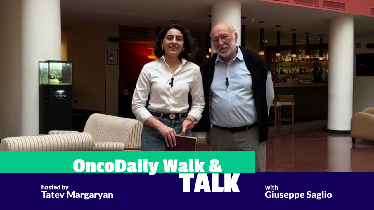 OncoDaily Walk and Talk with Giuseppe Saglio, hosted by Tatev Margaryan