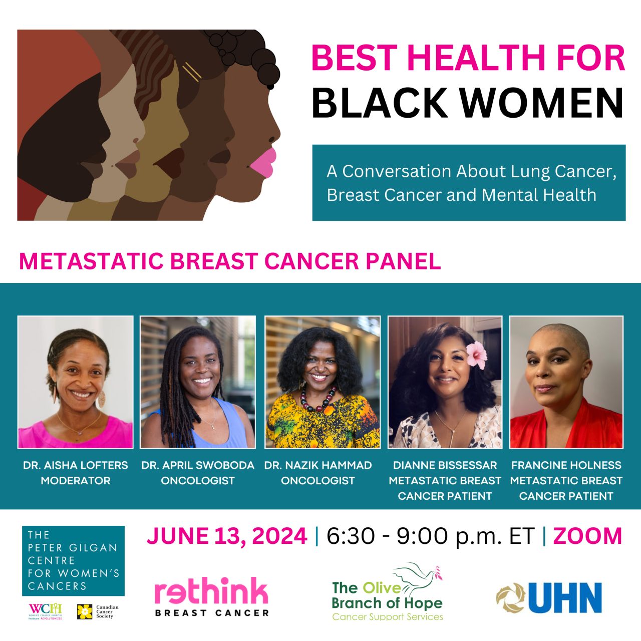 Women’s College Hospital – Introducing the Breast Cancer panel at the 2024 Best Health for Black Women virtual event