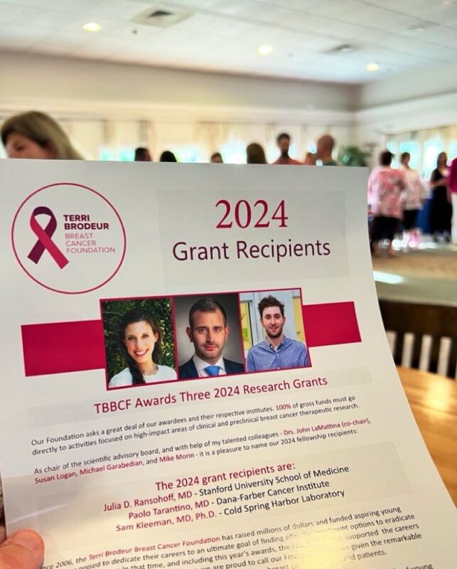 Paolo Tarantino: The Terri Brodeur Foundation Annual Meeting