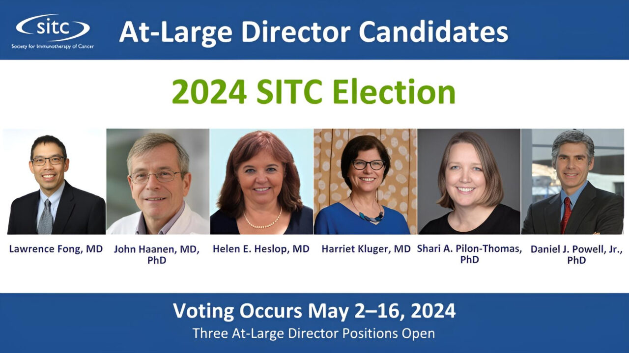 The SITC election starts on Thursday! – Society for Immunotherapy of Cancer