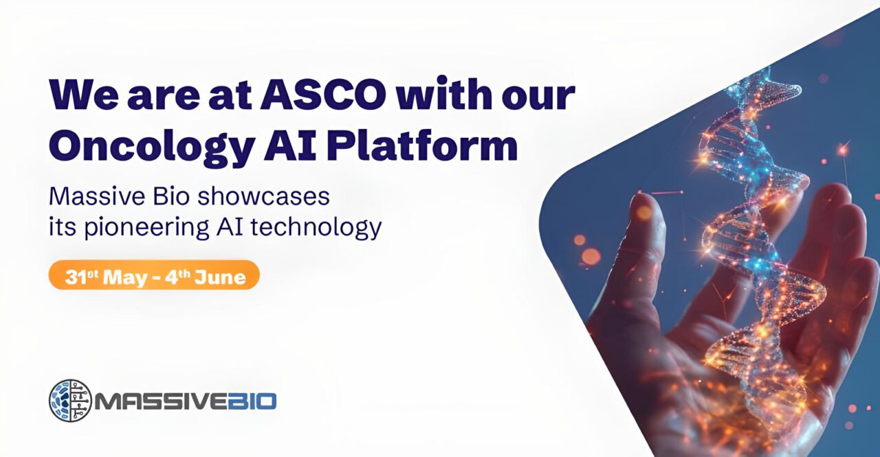 Massive Bio is at ASCO 2024 with artificial intelligence technology!