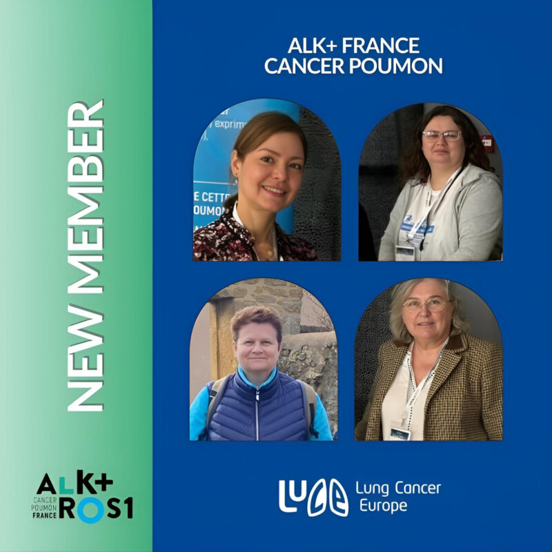 Lung Cancer Europe – Alk Ros1 France Cancer Poumon has become a member of Lung Cancer Europe
