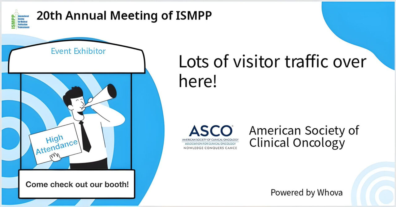 Angela Cochran: Our booth is getting a lot of traffic at 20th Annual Meeting of ISMPP