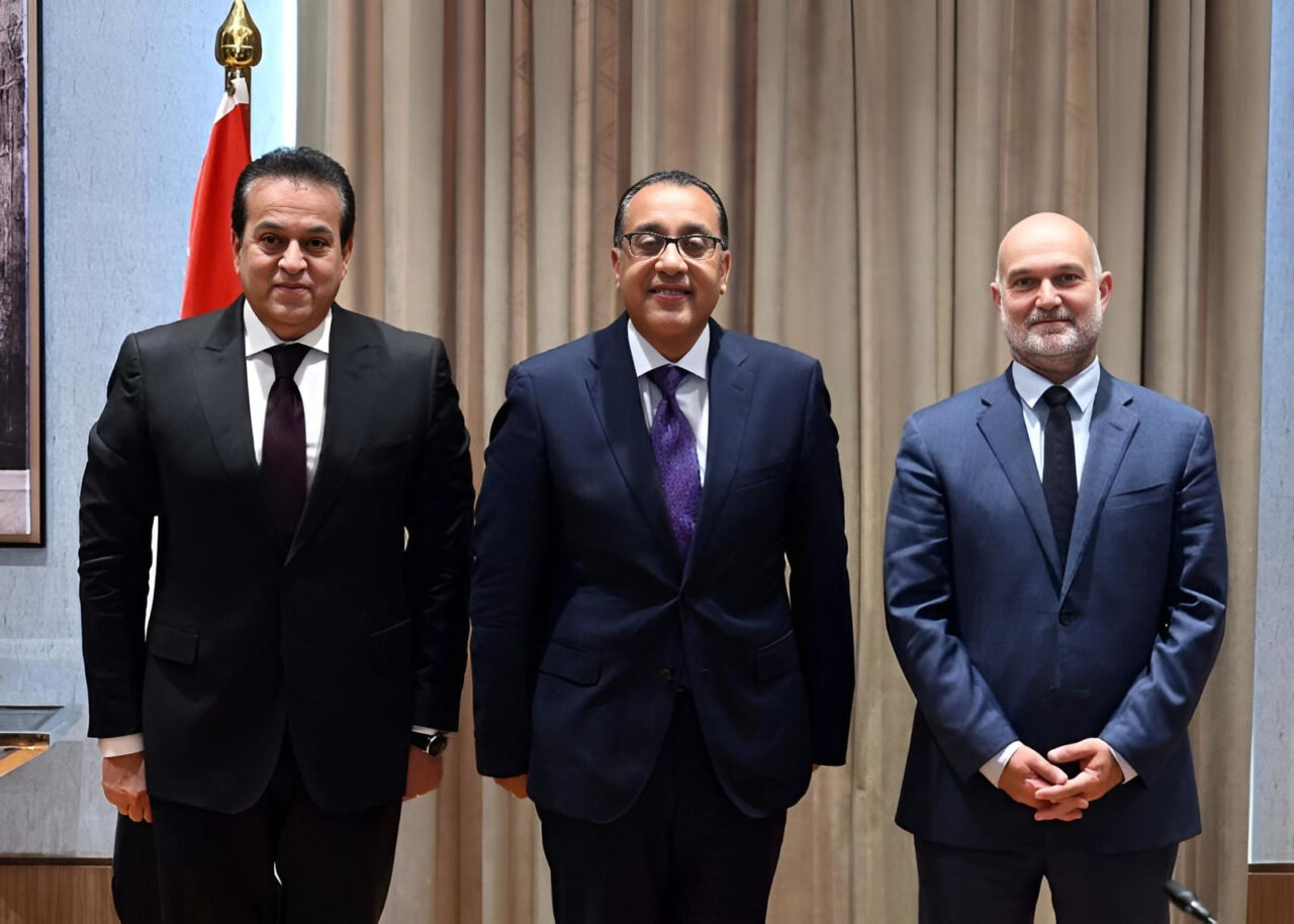 Rémi Thiolet: Gustave Roussy had the honor to meet the PM of Egypt and Minister of Health and Population