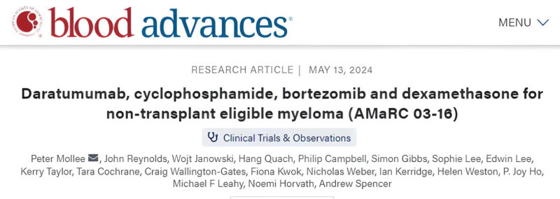 Myeloma Paper of the Day