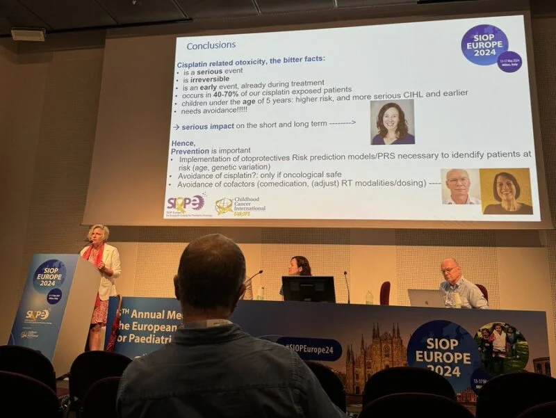 Shushan Hovsepyan: Cisplatin induced ototoxicity is a serious complication