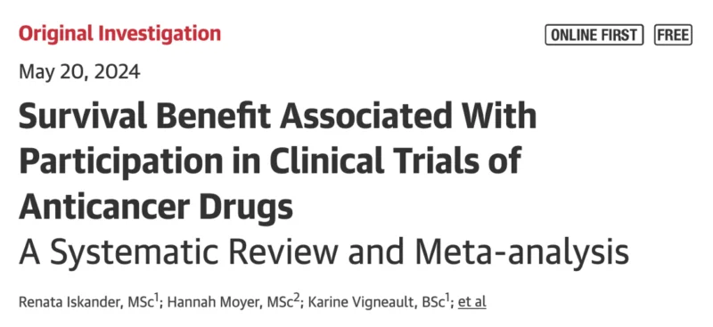 Marco Donia: Does participation in Cancer Clinical Trials improve survival outcomes on its own?