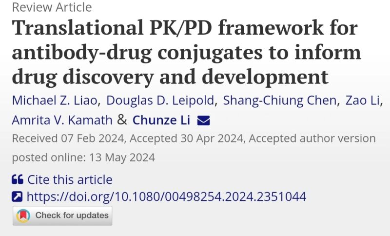 PK/PD framework for ADC