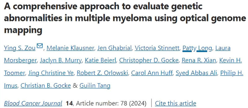 Myeloma Paper of the Day