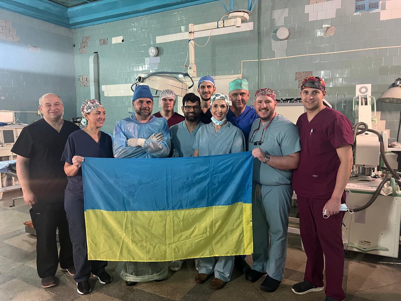 Laura Bukavina: Our 2nd urology surgical mission to Ukraine was a success