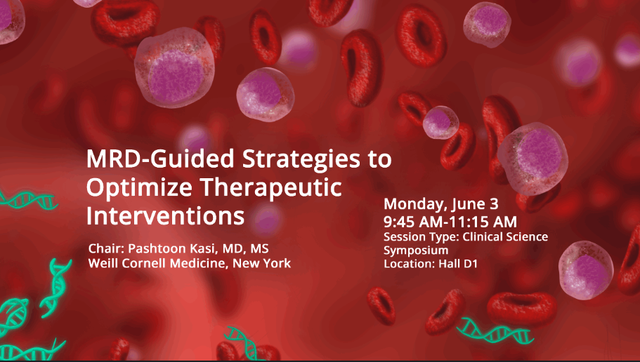 Pashtoon Kasi: Remember to come to Liquid Biopsies ctDNA session that I’m delighted to chair