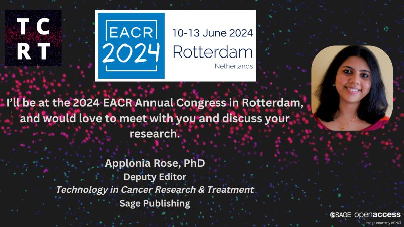 Jennifer Lovick: EACR2024 is just a day away