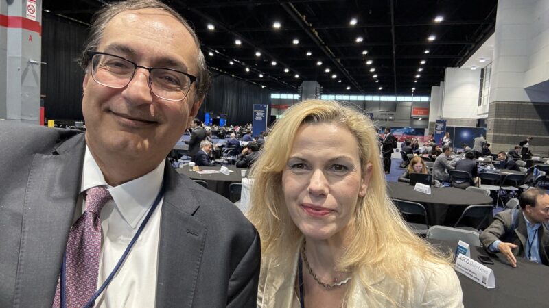 Wafik S. El-Deiry: Great to meet with Dr. Apostolia M Tsimberidou at ASCO24