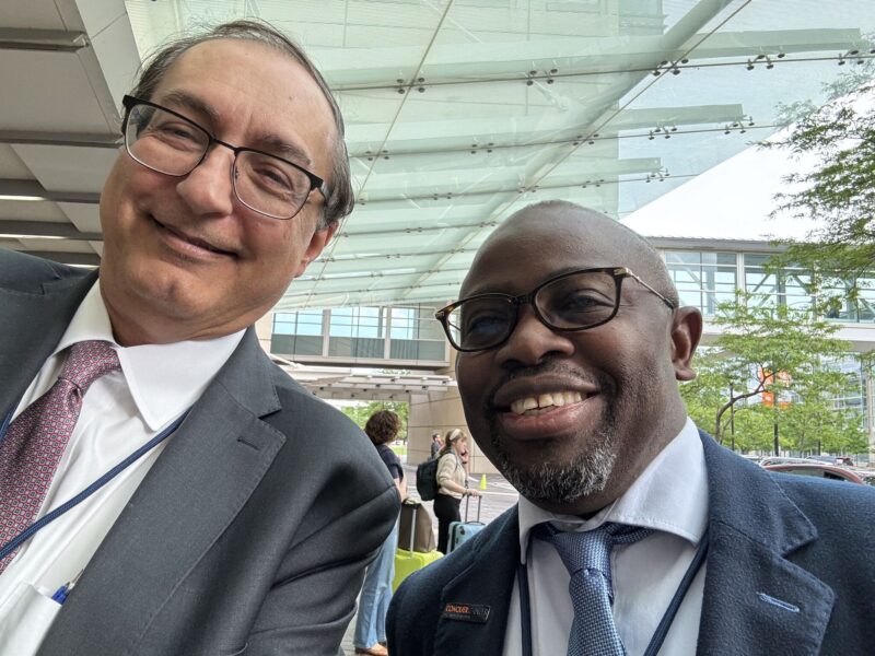 Wafik S. El-Deiry: Great to run into Taofeek Owonikoko at ASCO24