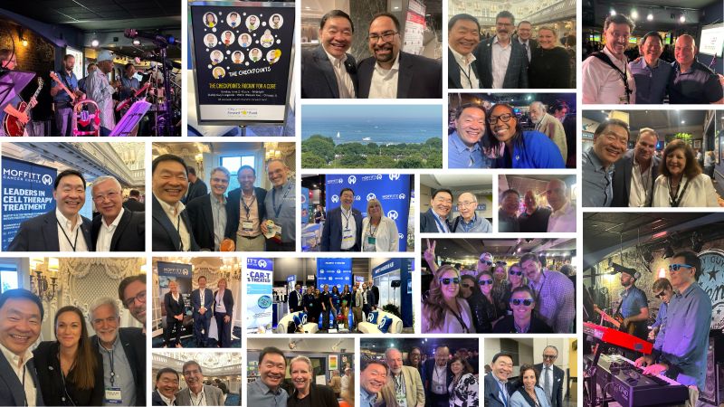 Patrick Hwu: What an inspiring time at ASCO24 with our team at Moffitt Cancer Center