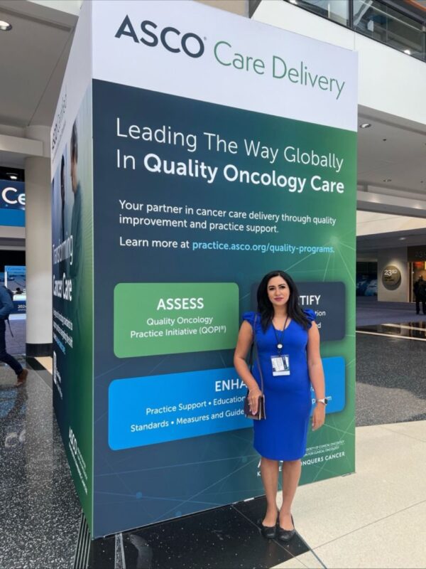 Yasmine Hassan: Just wrapped up an amazing ASCO conference, now gearing up for the upcoming EHA