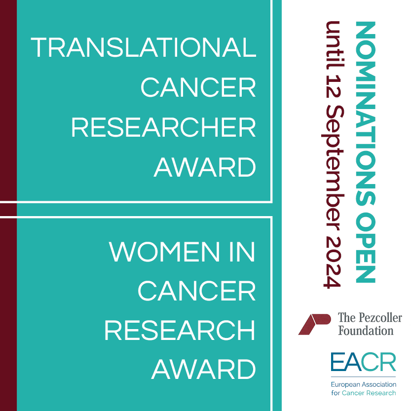 Nominate an eligible researcher for the Fondazione Pezcoller-EACR awards! 