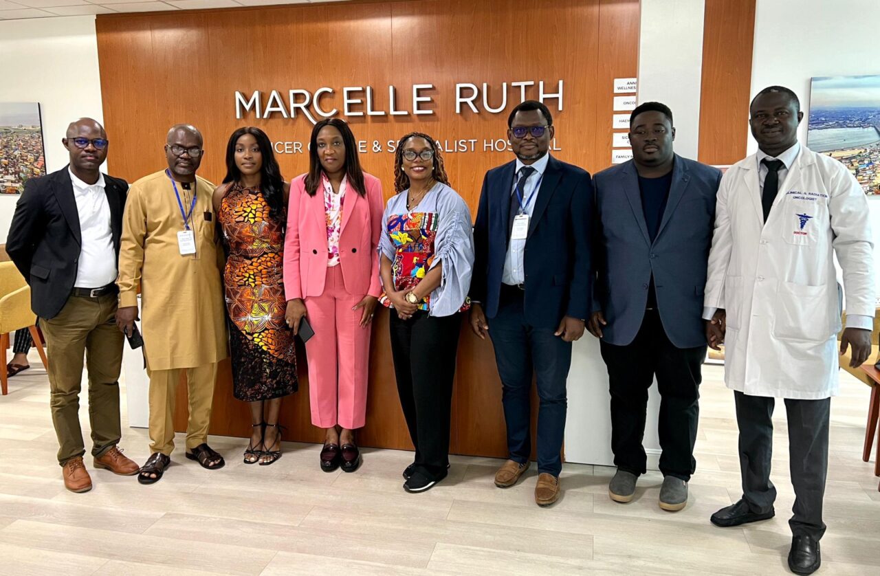 Modupe Elebute-Odunsi: Honored to host the NSIA-LUTH Cancer Centre team at Marcelle Ruth Cancer Centre and Specialist Hospital