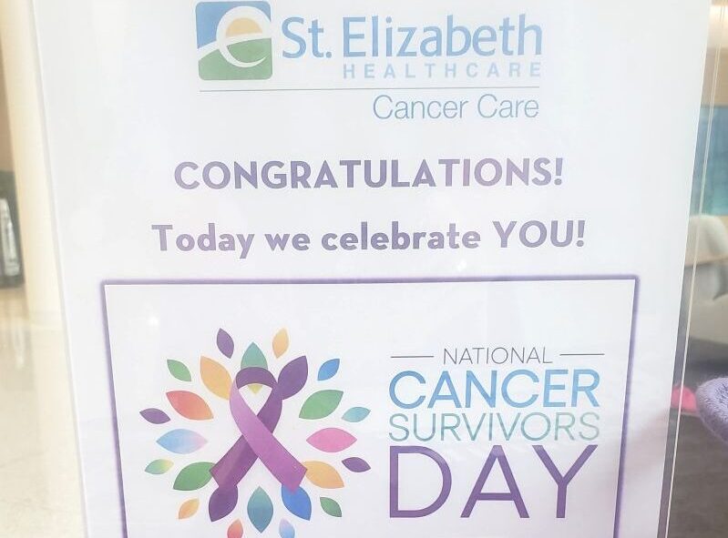 Trish Boh: We gathered at the St. Elizabeth Healthcare Cancer Centers to observe National Cancer Survivors Day