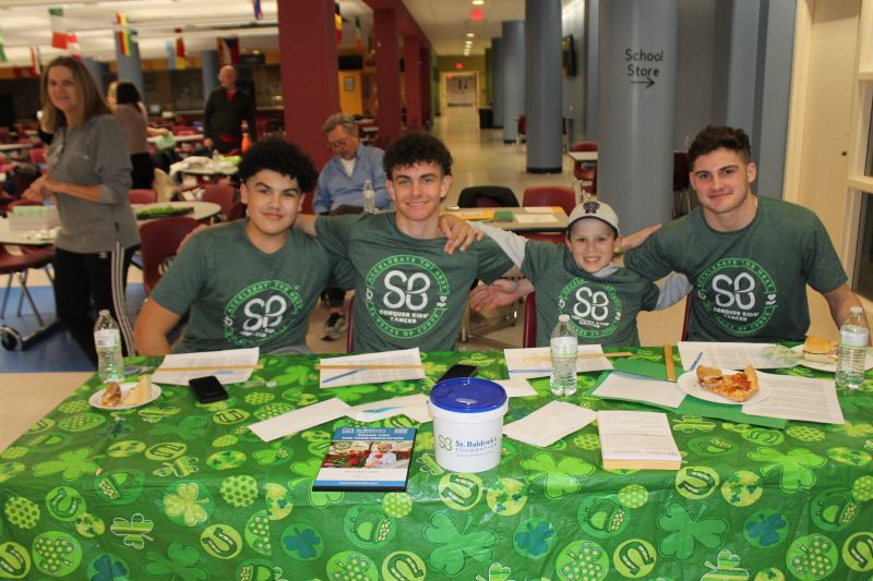 It makes us smile when we see students of all ages come together for a cause – St. Baldrick’s Foundation
