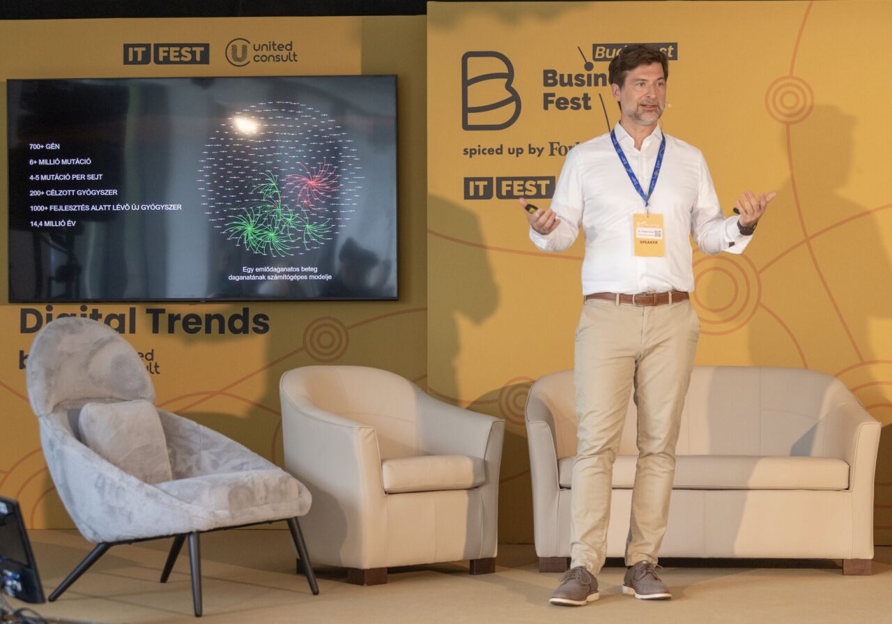 Istvan Petak’s overview of AI in cancer research at the Budapest IT Fest