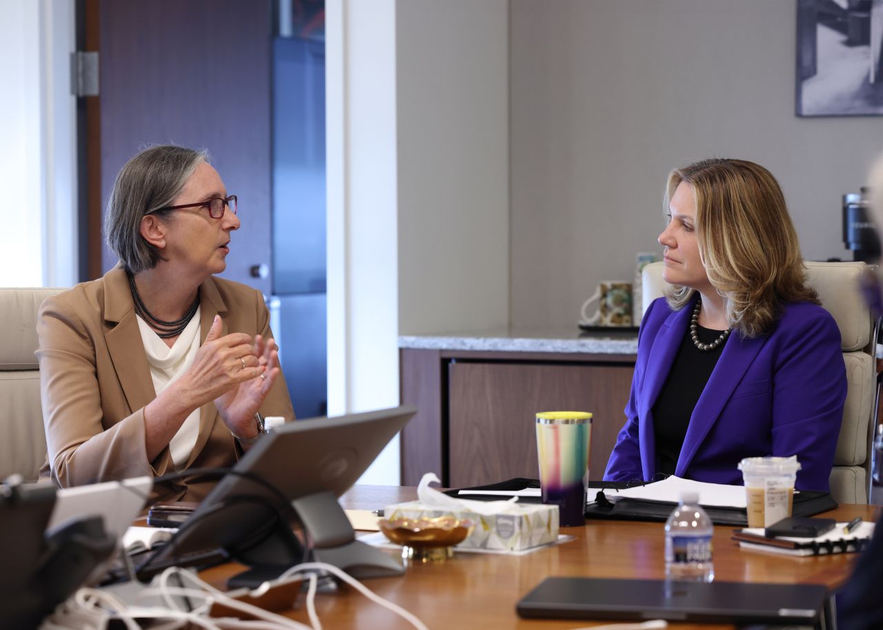 Kimryn Rathmell welcomed U.S HHS Deputy Secretary Andrea Palm to discuss Frederick National Laboratory for Cancer Research – National Cancer Institute (NCI)