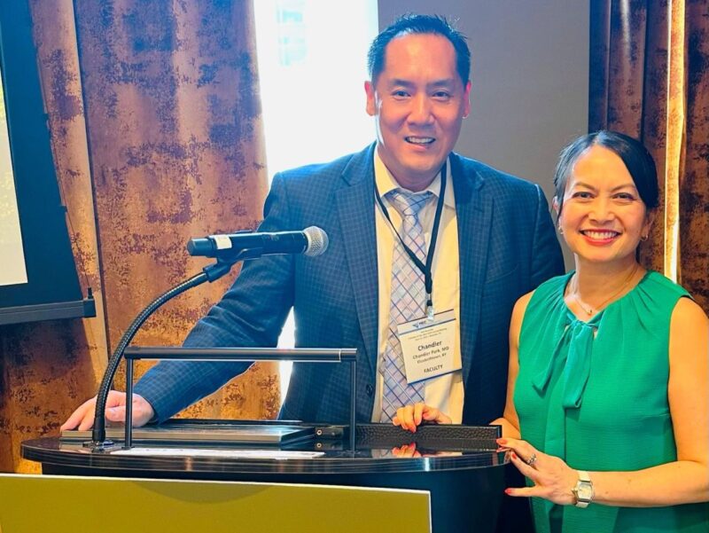 Chandler Park: An honor to co-host with Cathy Eng for the ASCO24 Nashville review