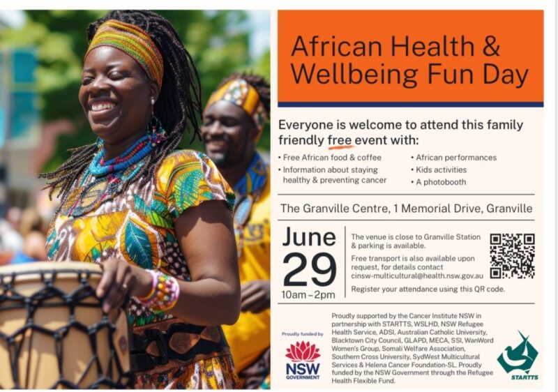 Andre M.N. Renzaho: A great event for African-Australians on cancer awareness