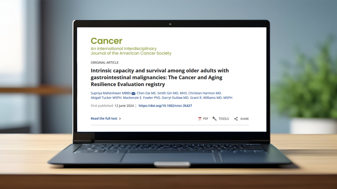 Intrinsic capacity (IC) impairment in older patients with GI malignancies – ACS Journal Cancer