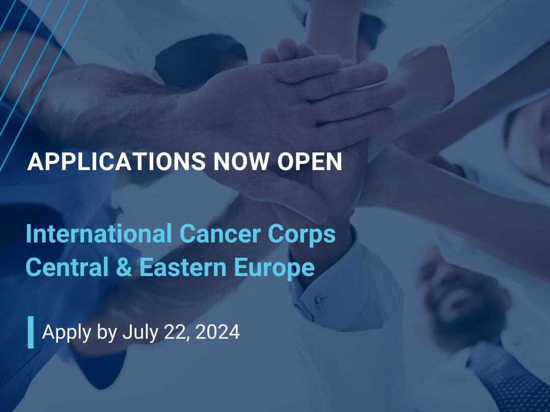 The request for proposals is open for the International Cancer Corp –  ASCO