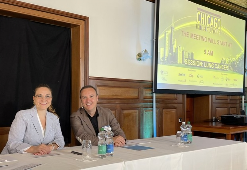 Alfredo Addeo: It was great to discuss the lung ASCO24 data at Chicago