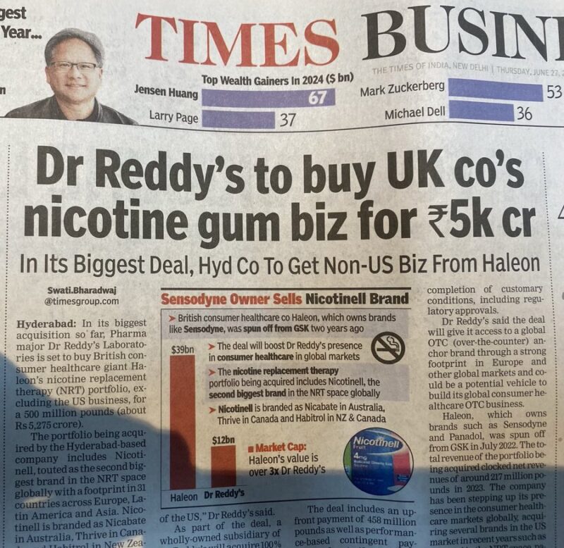 Anil D’Cruz: Need government legislation to decrease tobacco consumption