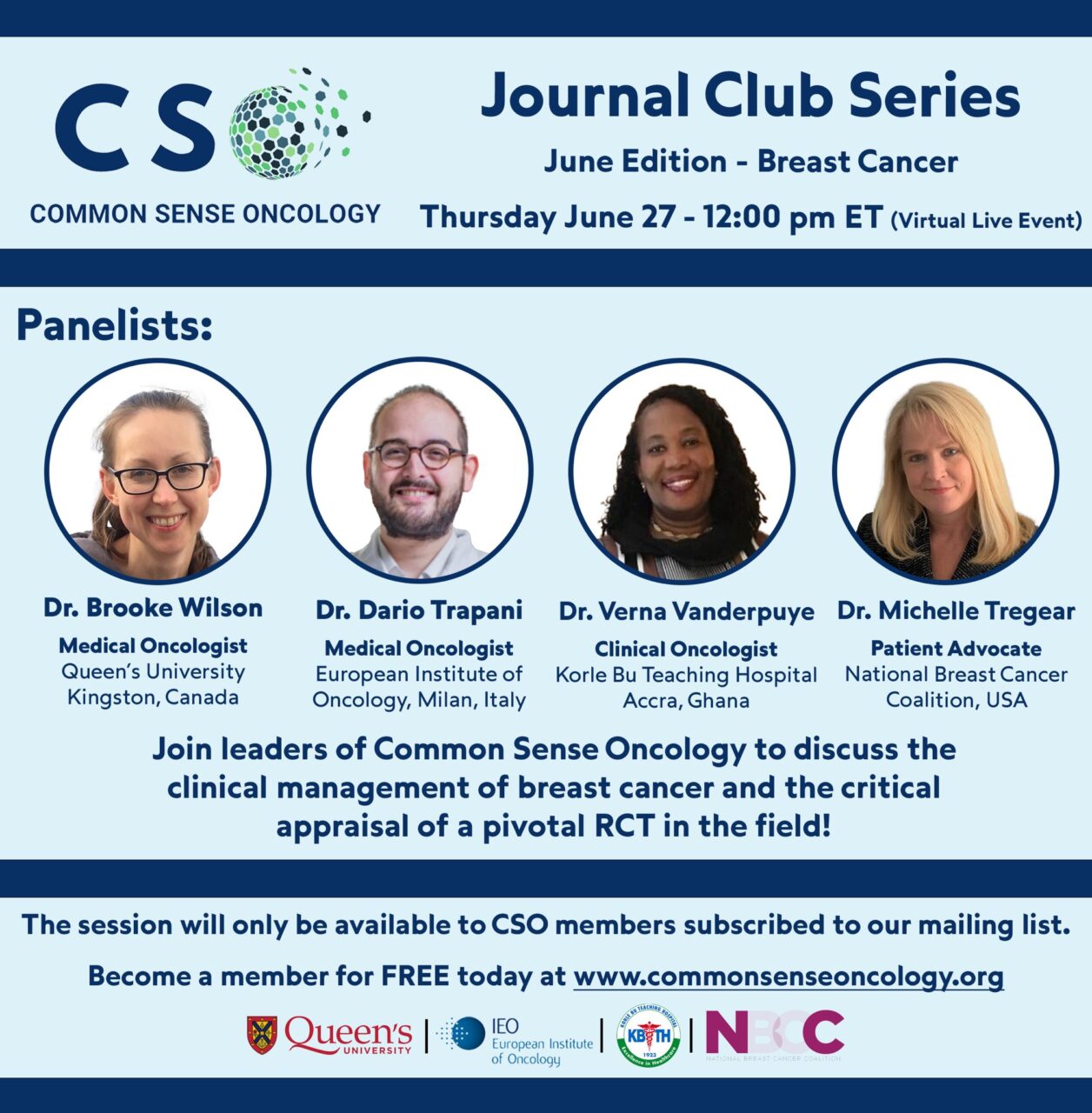 Common Sense Oncology Journal Club Series: Breast Cancer