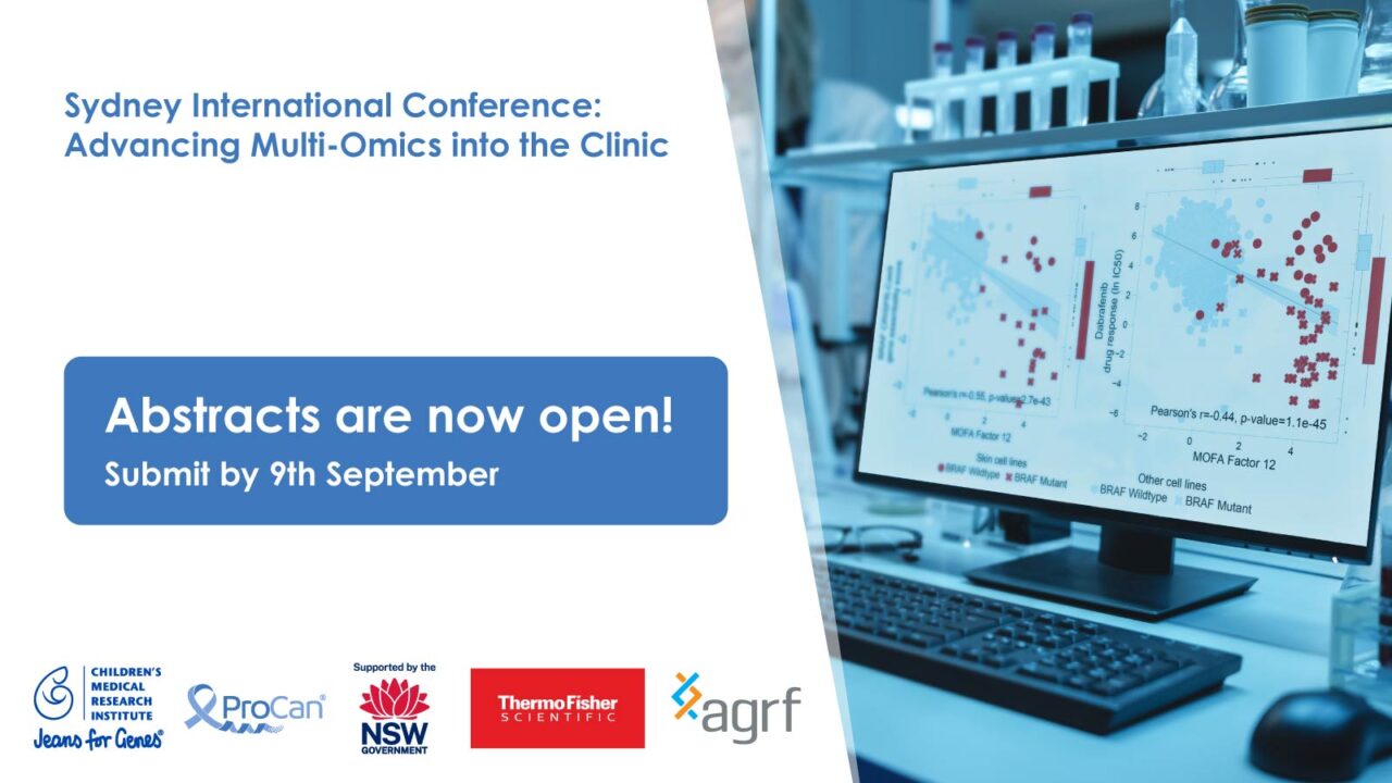 Abstract submissions are now open for Sydney International Conference – Children’s Medical Research Institute