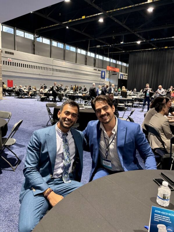 Daniel Sumarriva: Finally had a chance to meet Sanjay Juneja in person here at ASCO24