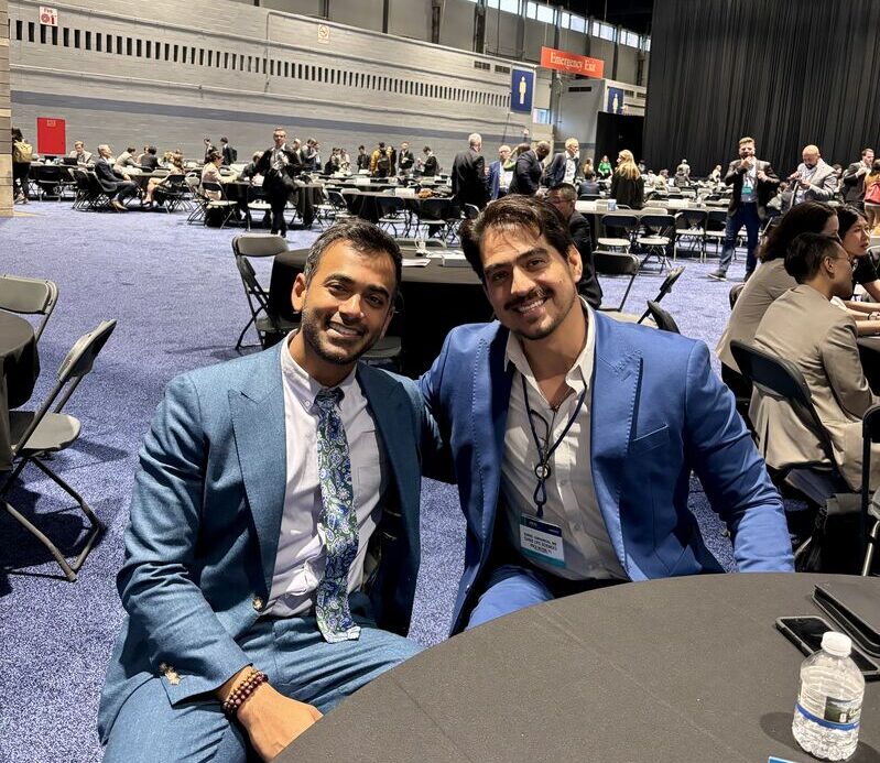 Daniel Sumarriva: Finally had a chance to meet Sanjay Juneja in person here at ASCO24