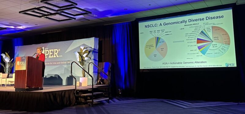 David Gandara: Dara Aisner at Top 10 oncogene satellite symposium