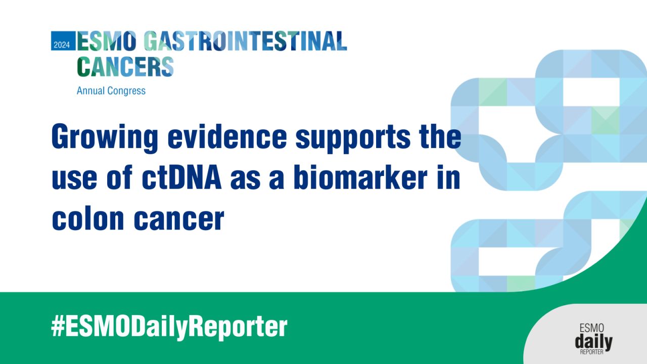 The clinical utility of liquid biopsies detecting ctDNA in guiding treatment for patients with mCRC – ESMO
