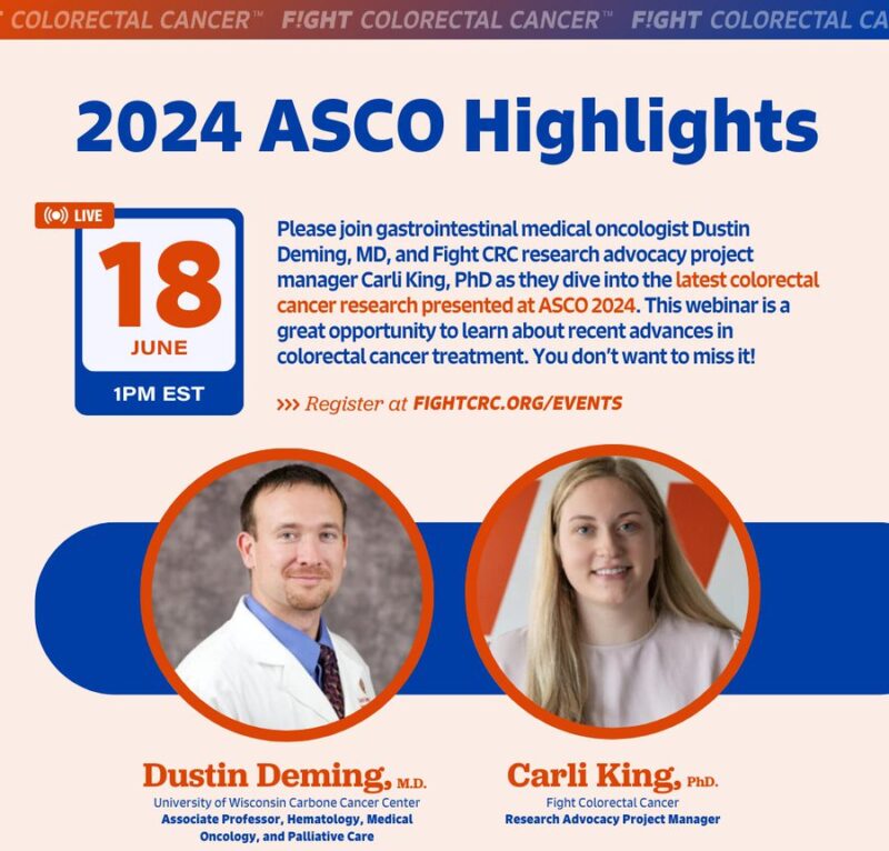 Fight Colorectal Cancer – Learn the latest in Colorectal Cancer treatment advancements presented at ASCO24