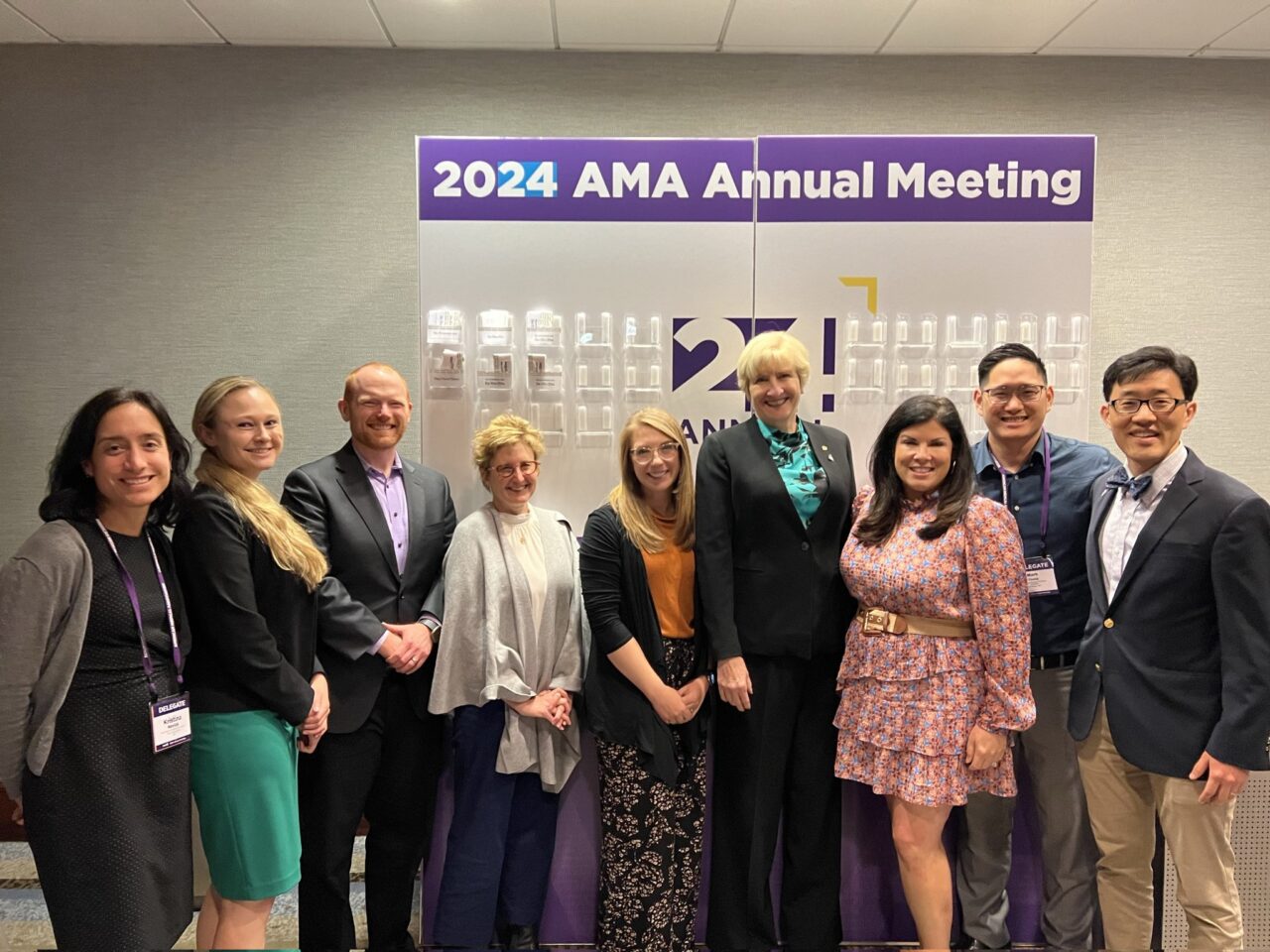 Steve Lee: Proud to be part of an influential ASCO delegation to American Medical Association