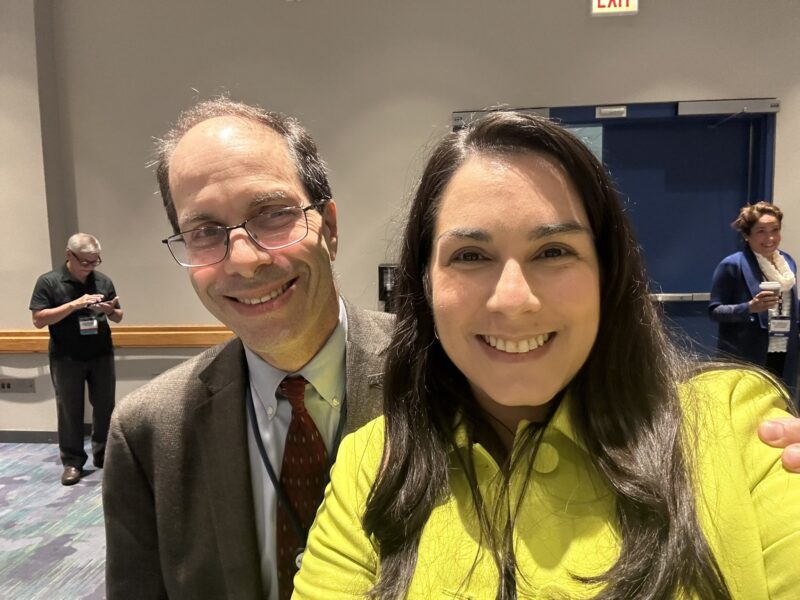 Ana Velázquez Mañana: With ASCO president-elect and super mentor Dr. Eric Small