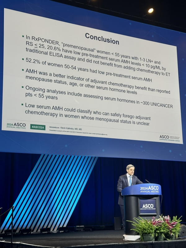 Yara Abdou: Spectacular work by Kevin Kalinsky at ASCO24
