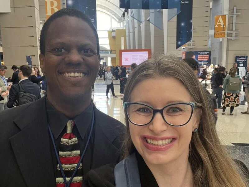 Anna Brown: So grateful to catch up with so many amazing colleagues and friends at ASCO24